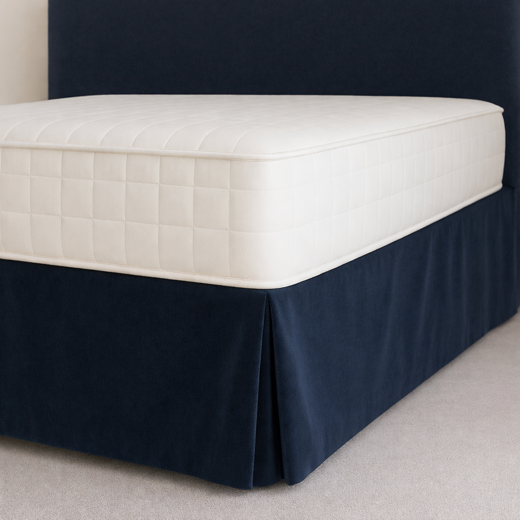 Velvet Corner Pleated Valance