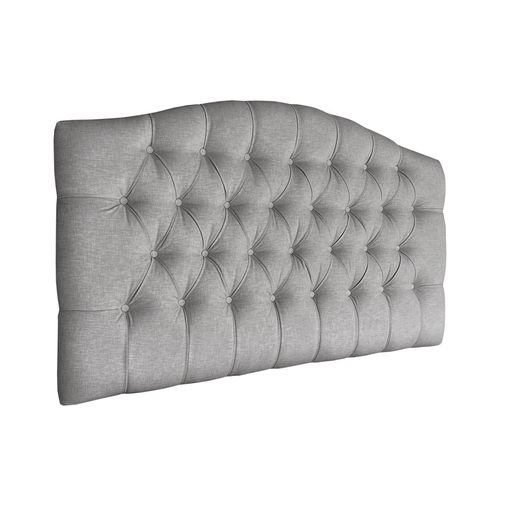 fabric silver bedheads Australia, padded bedheads Australian