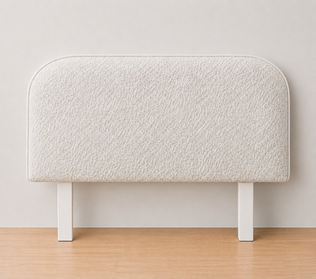 Ovis Piped Boucle Upholstered Bedhead