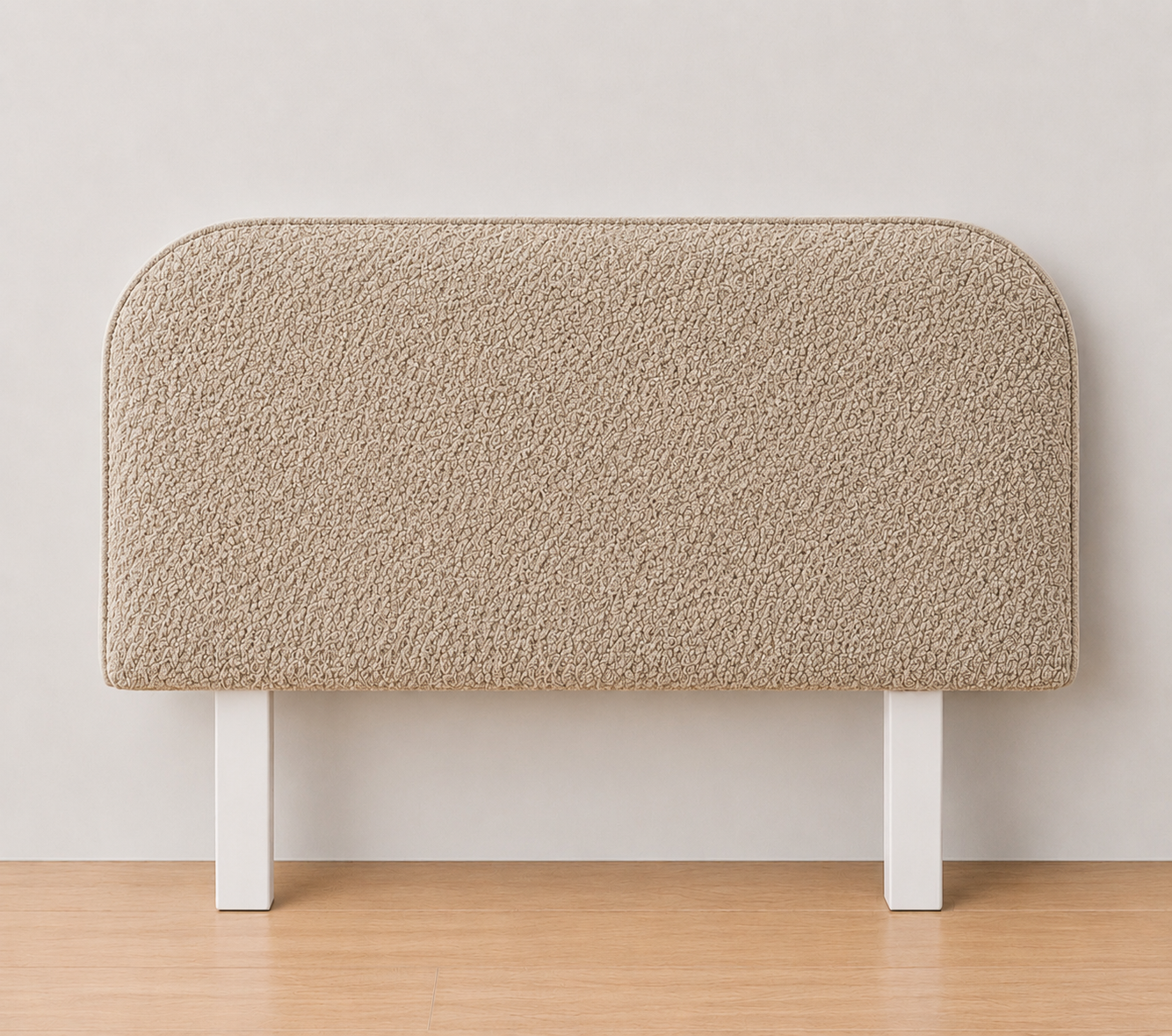 Ovis Piped Boucle Upholstered Bedhead
