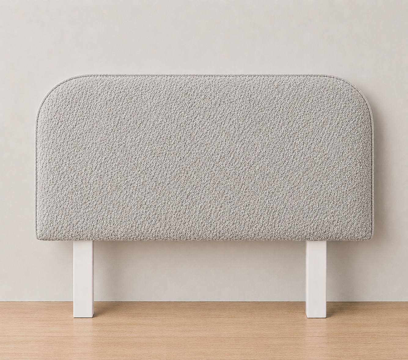 Ovis Piped Boucle Upholstered Bedhead