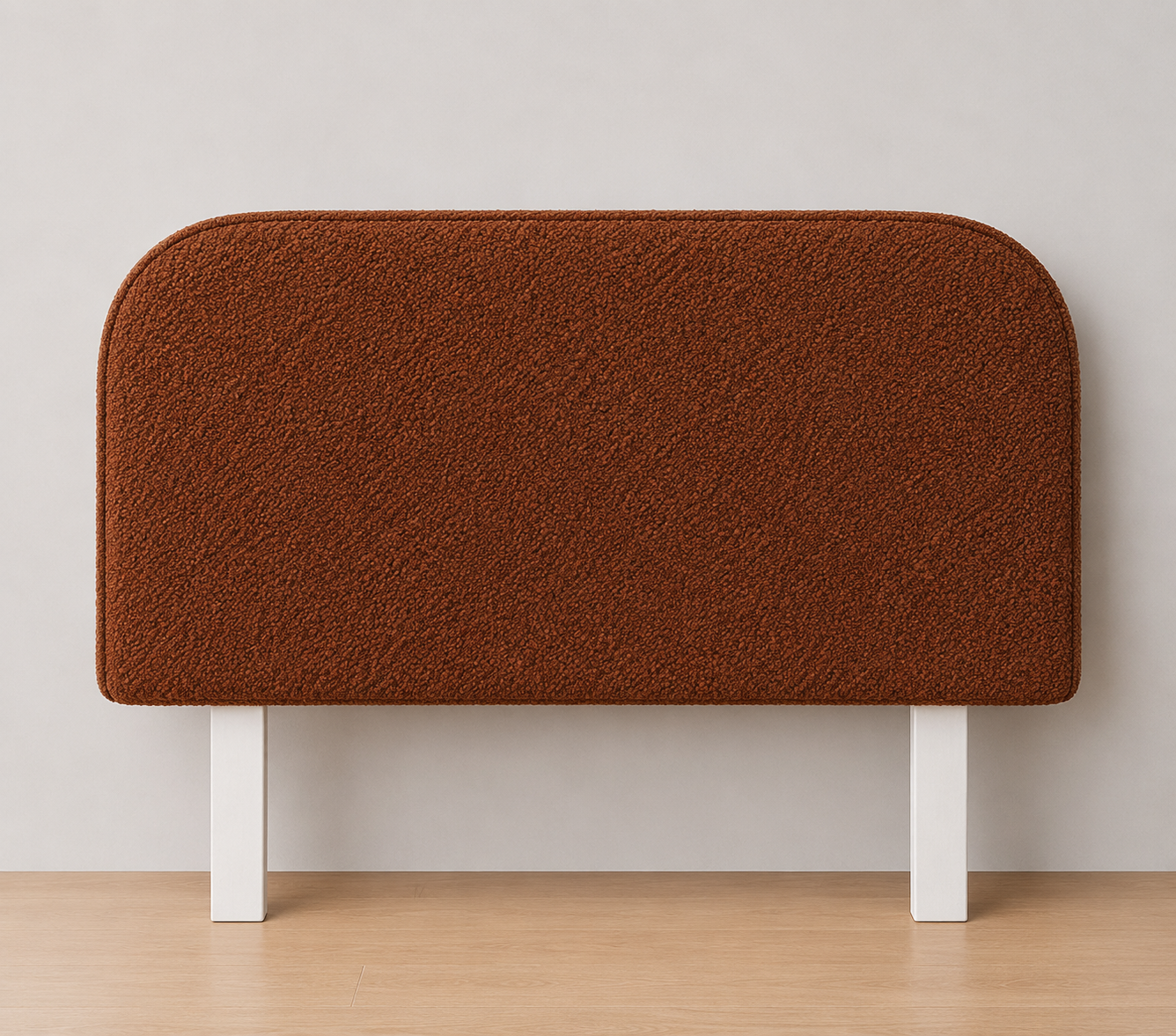 Ovis Piped Boucle Upholstered Bedhead