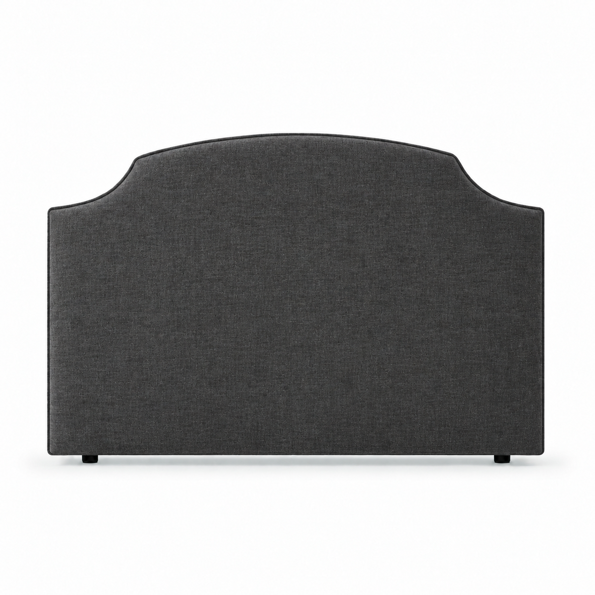 Hobart Piped Linen Upholstered Bedhead