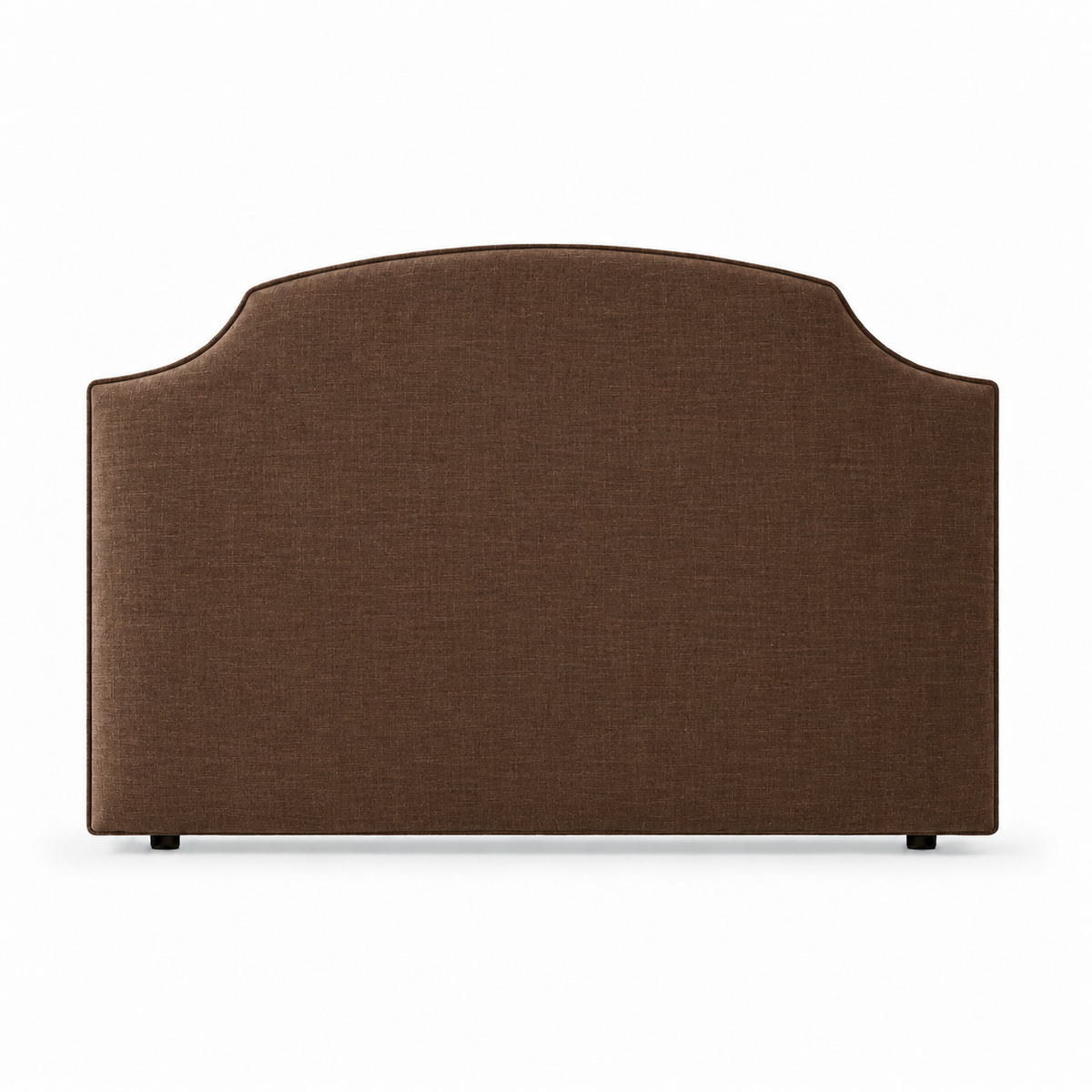 Hobart Piped Linen Upholstered Bedhead