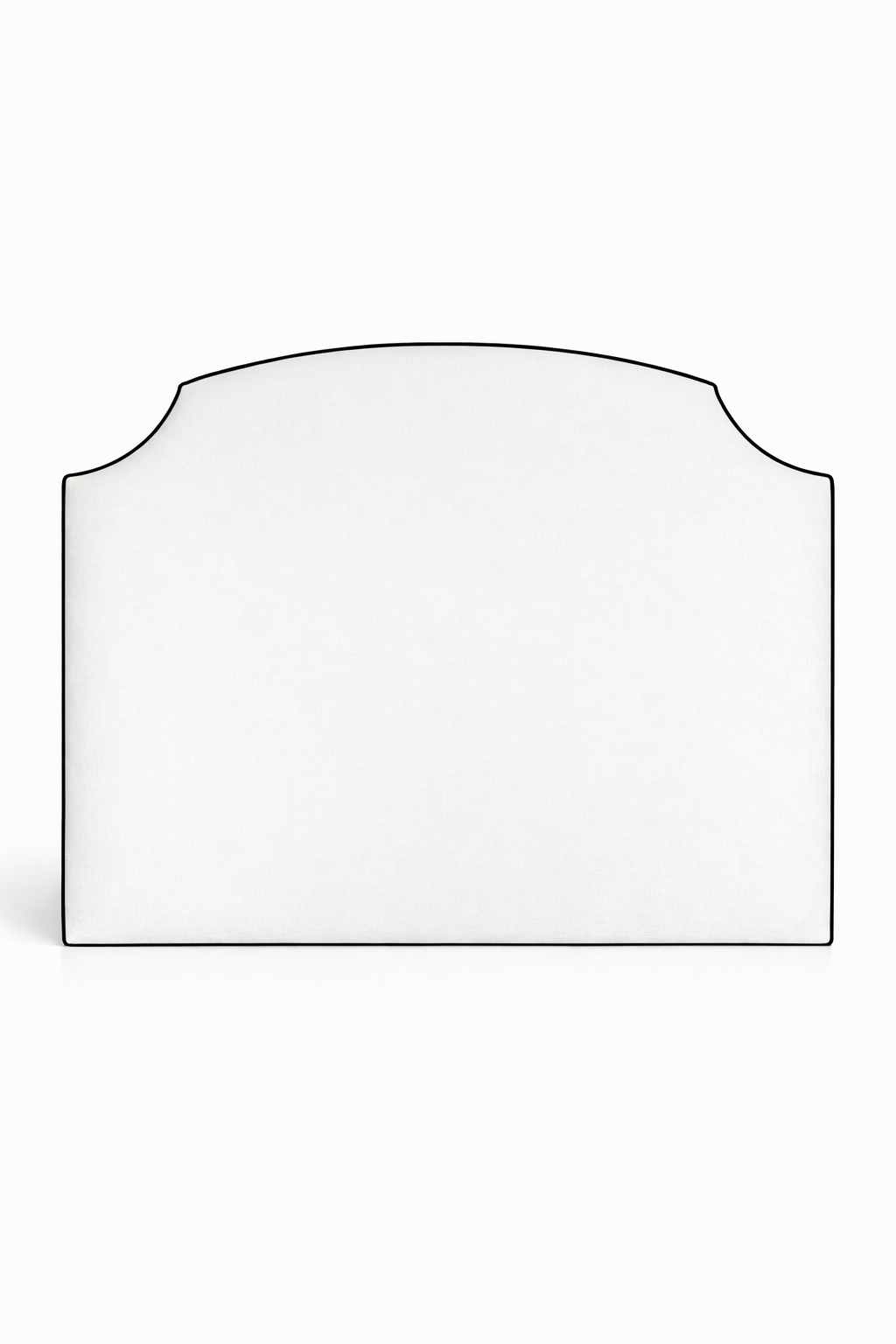 Hobart Piped Upholstered Bedhead