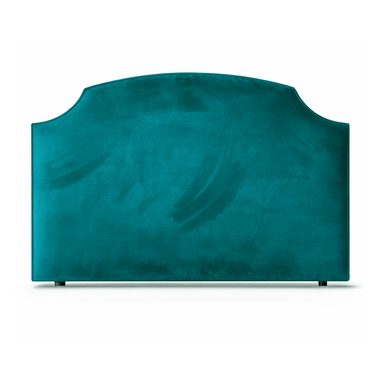 Velvet Hobart Piped Upholstered Bedhead