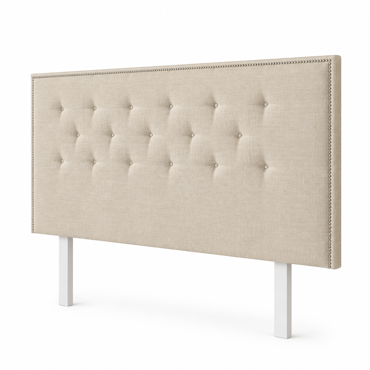 Jasper Linen Upholstered Bedhead