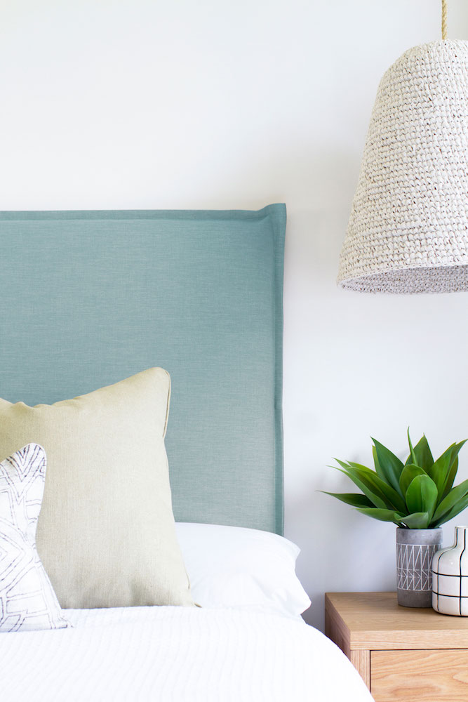 Washable French Seam Slipcover Bedhead