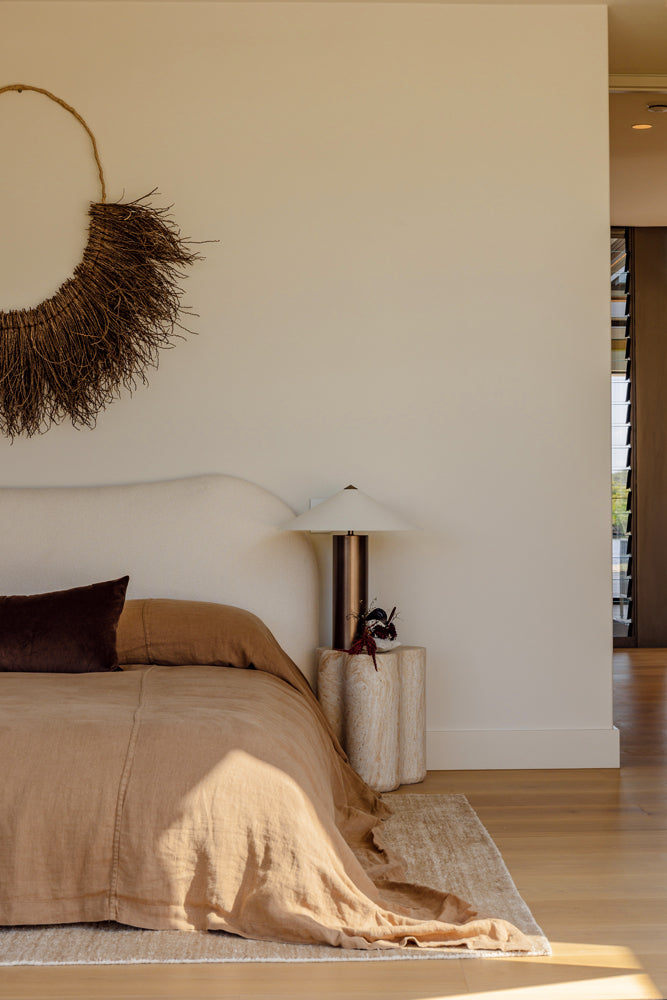 Amara Linen Upholstered Bedhead