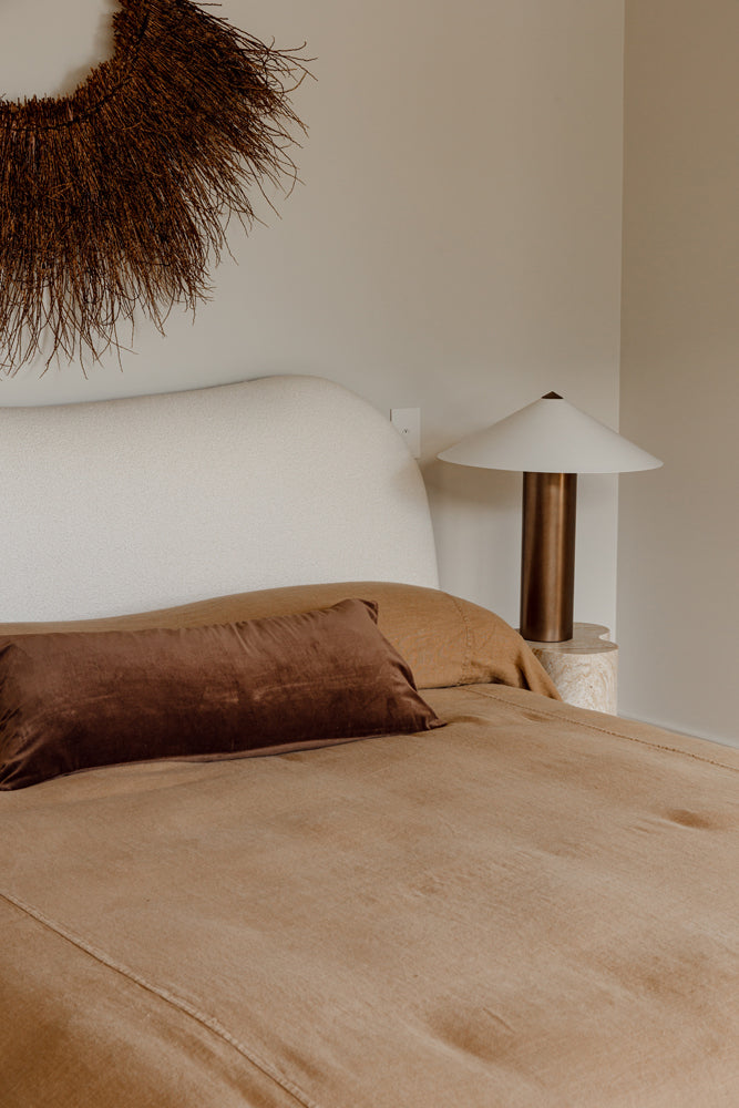 Amara Linen Upholstered Bedhead
