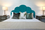 Velvet Shell Upholstered Bedhead