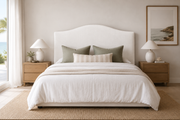 Milan Linen Upholstered Bedhead