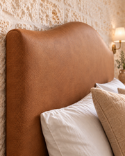 Milan Leather Upholstered Bedhead