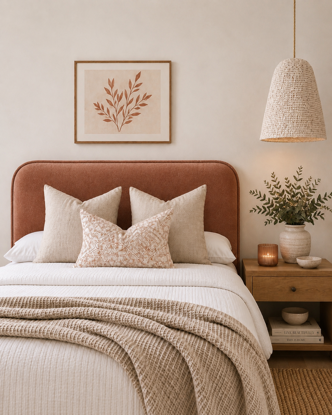 Muse Linen Slipcover Bedhead