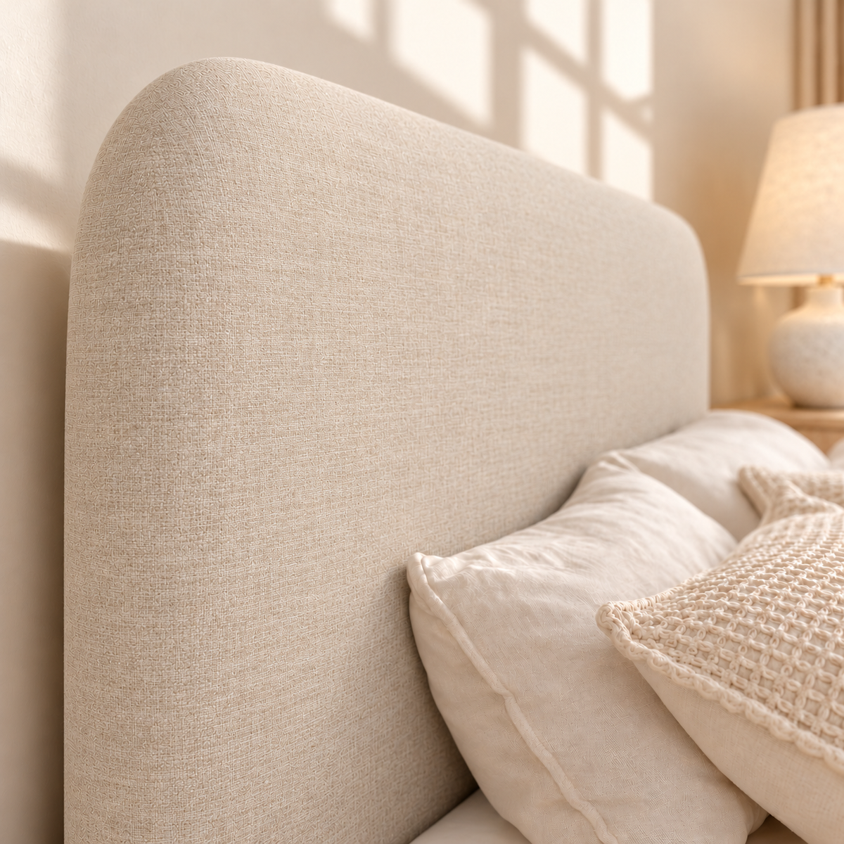 EXPRESS Orrison Linen Upholstered Bedhead