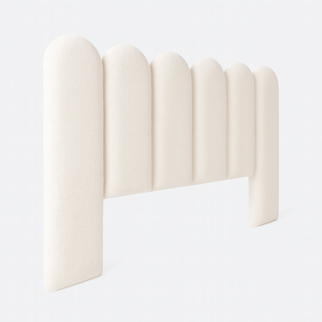 Oscar Boucle Upholstered Bedhead