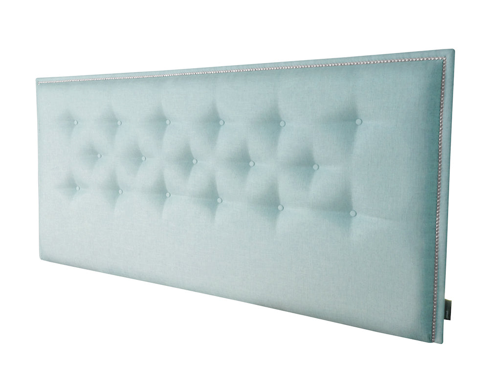 Bedhead Leather , Jasper Linen Upholstered Bedhead