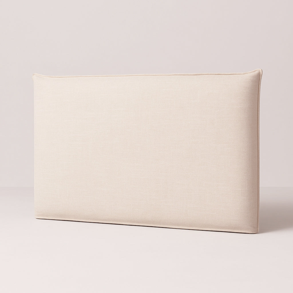 Pillowy Upholstered Slipcover Bedhead