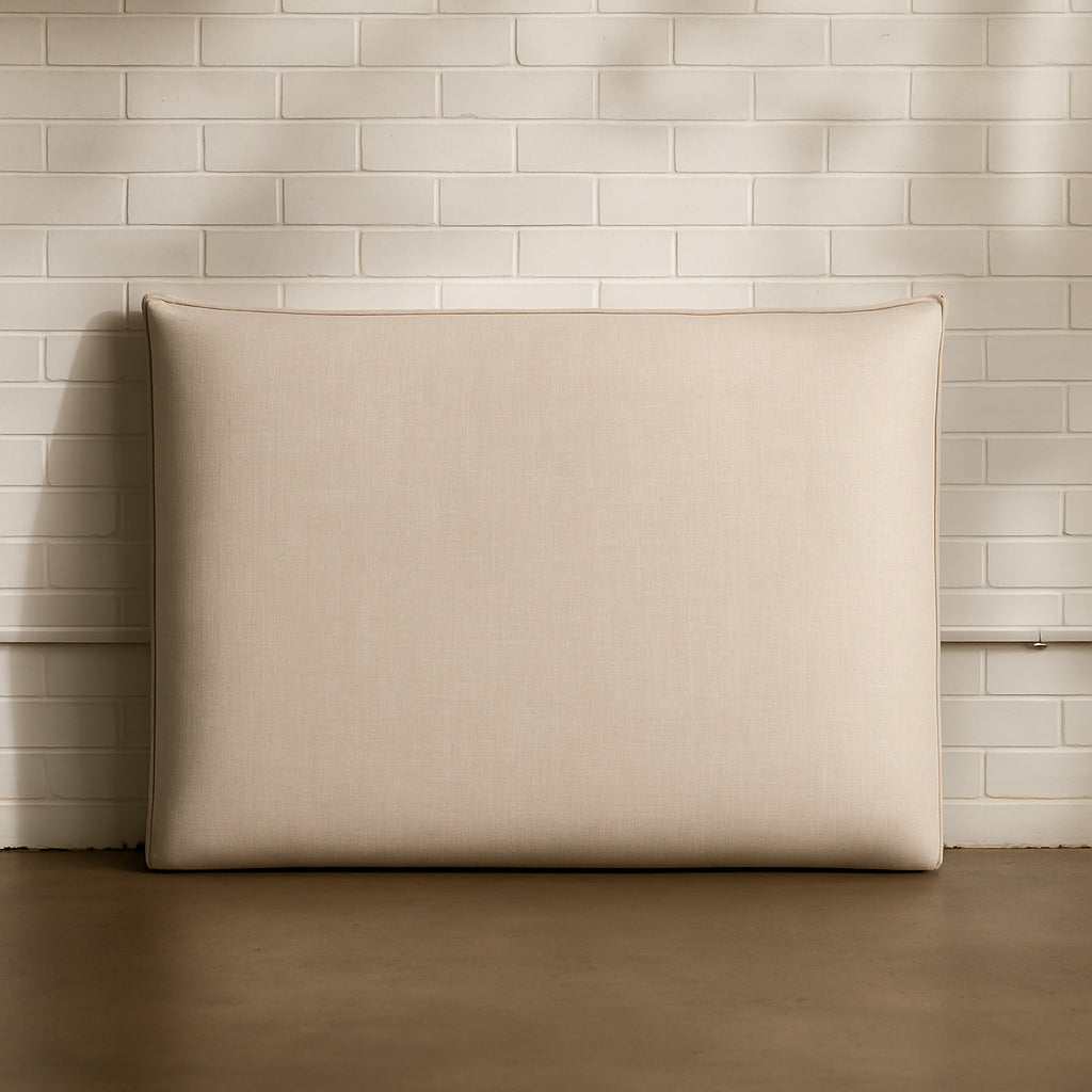 Pillowy Upholstered Slipcover Bedhead
