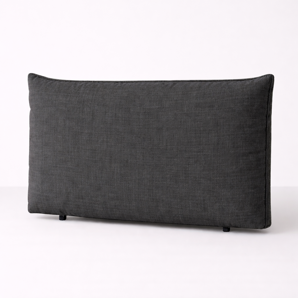 charcoal pillowy bedhead