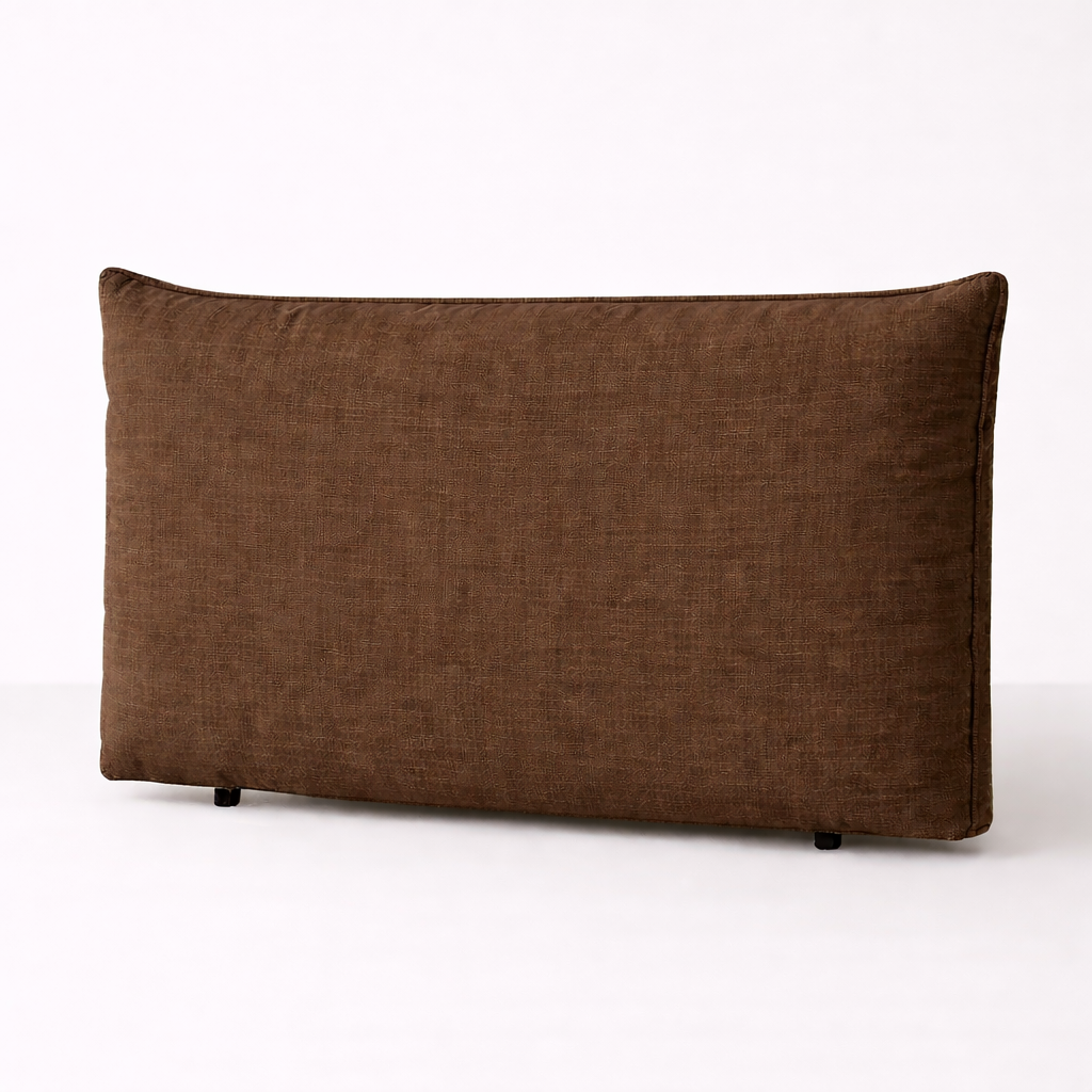Pillowy Upholstered Slipcover Bedhead