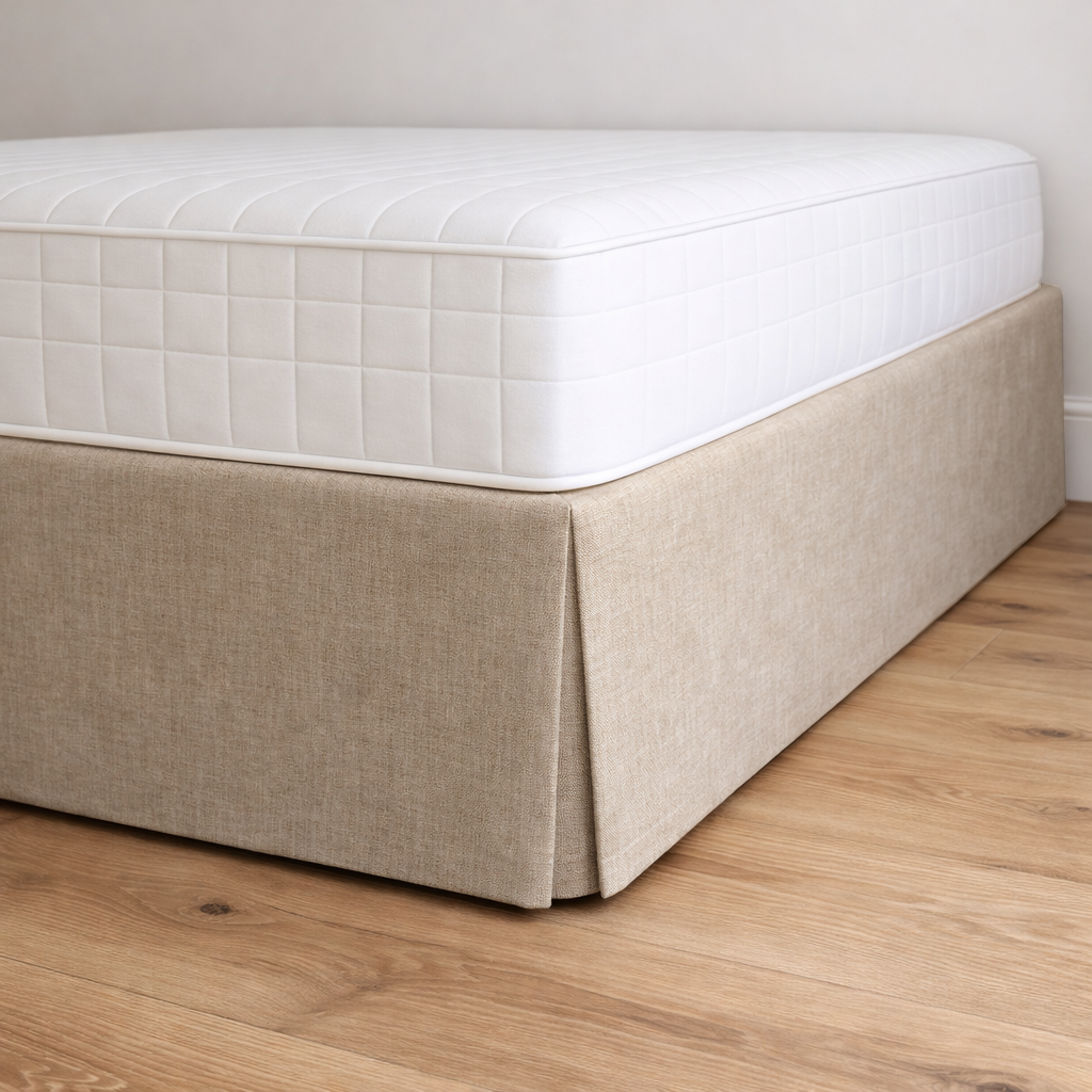 Linen Pleated Corner Valance