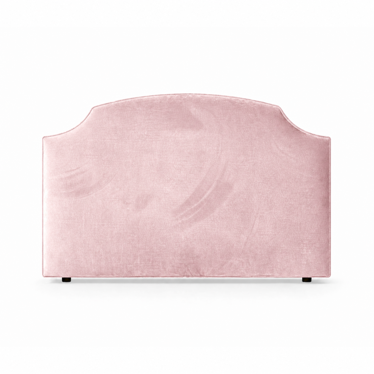 Hobart Piped Velvet Upholstered Bedhead