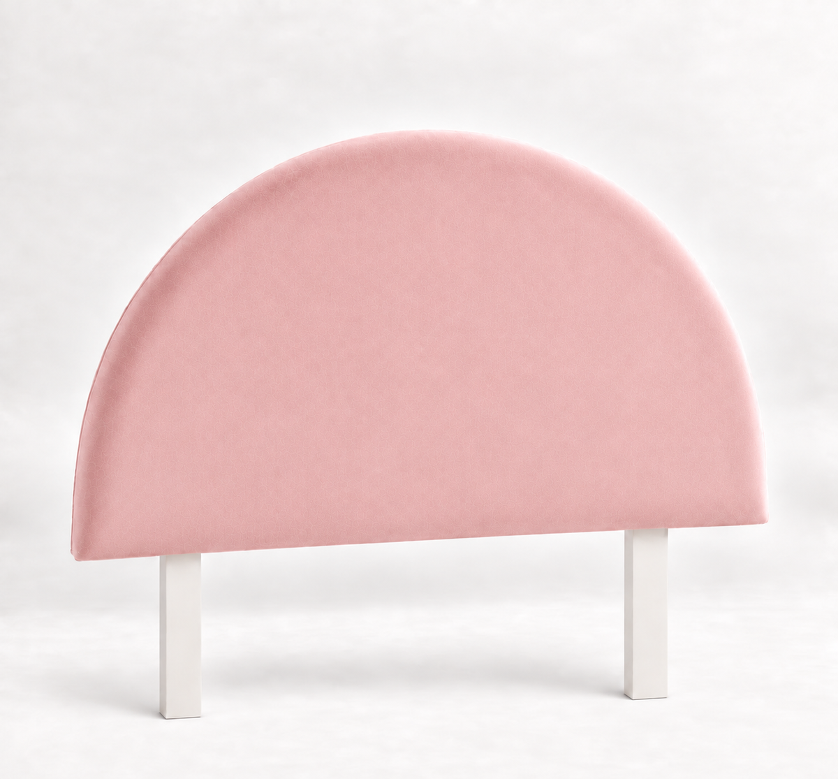 Velvet Round Upholstered Bedhead