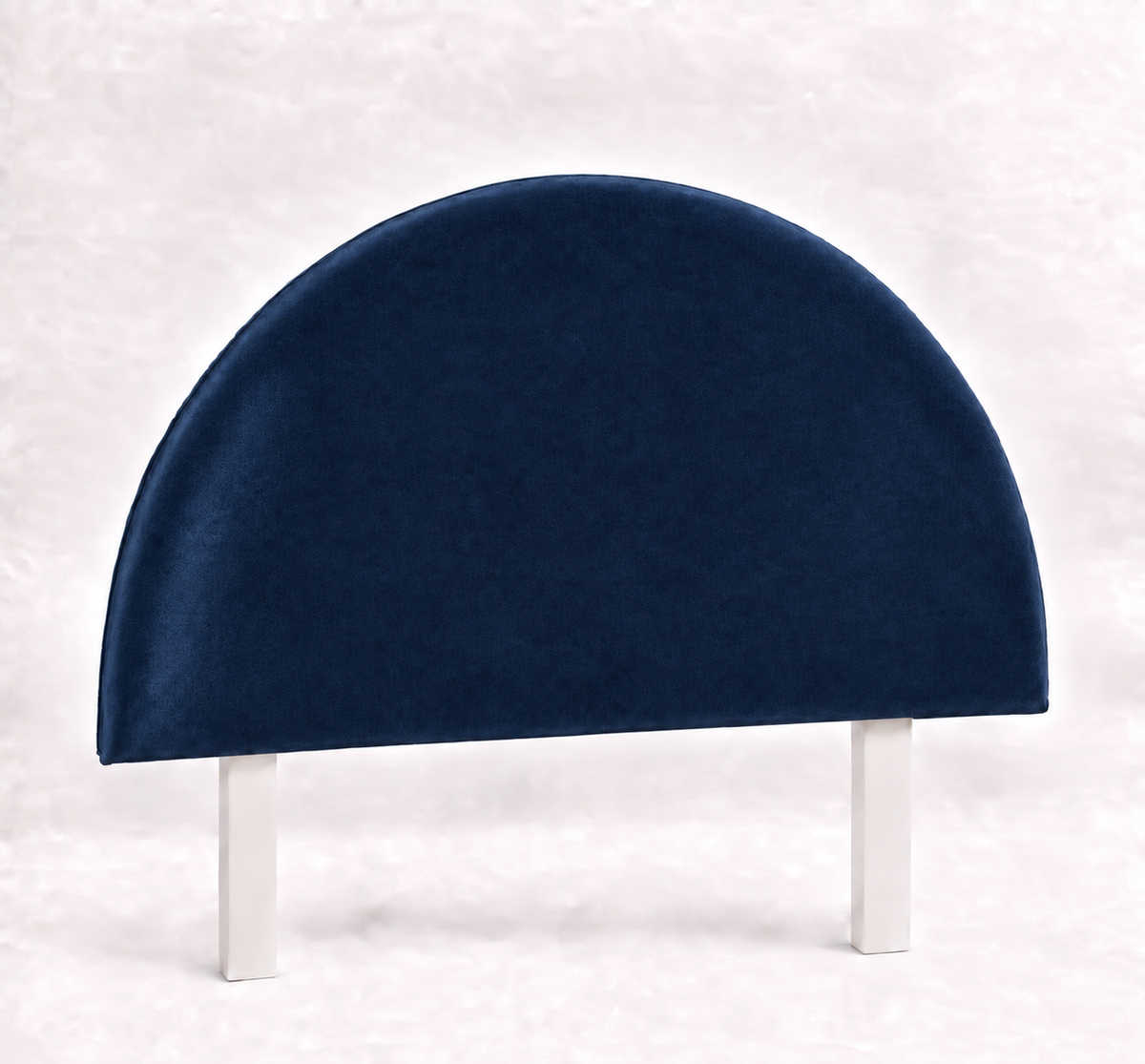Velvet Round Upholstered Bedhead