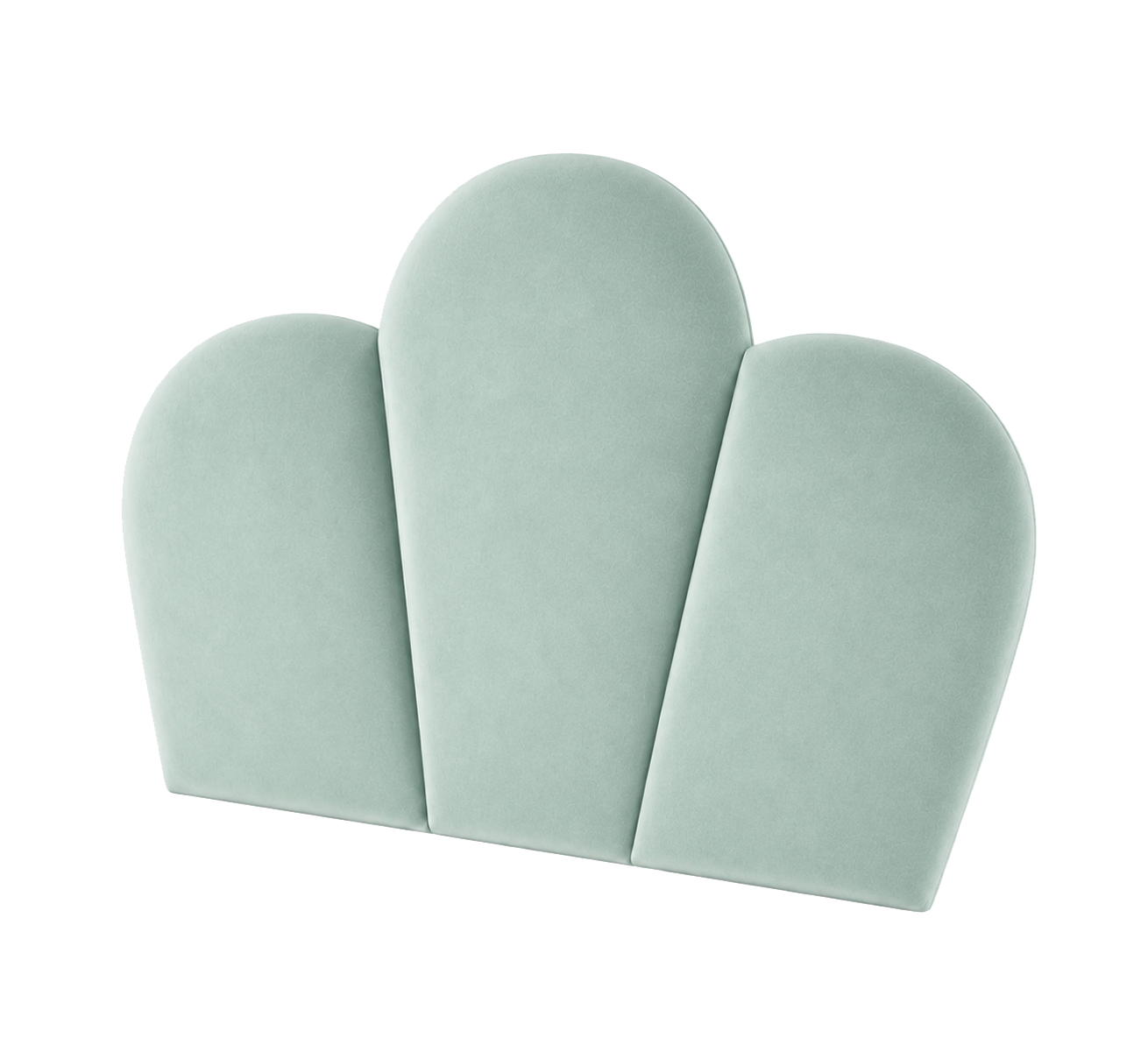 Velvet Shell Upholstered Bedhead