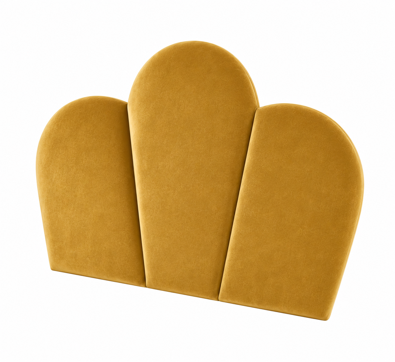 Velvet Shell Upholstered Bedhead