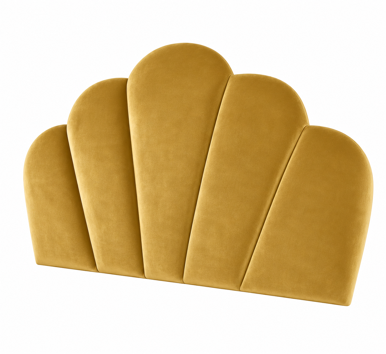 Velvet Shell Upholstered Bedhead