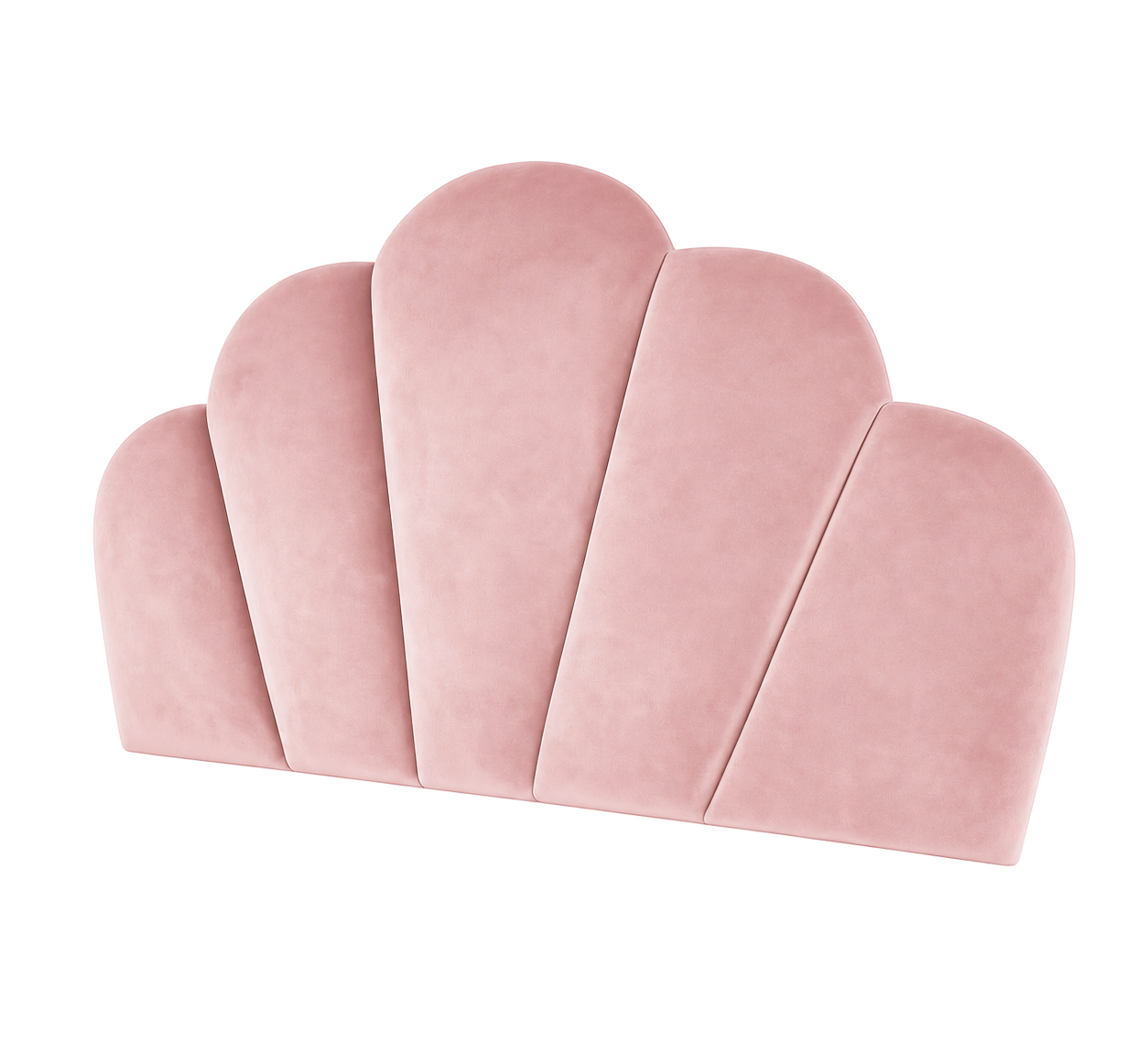 Velvet Shell Upholstered Bedhead