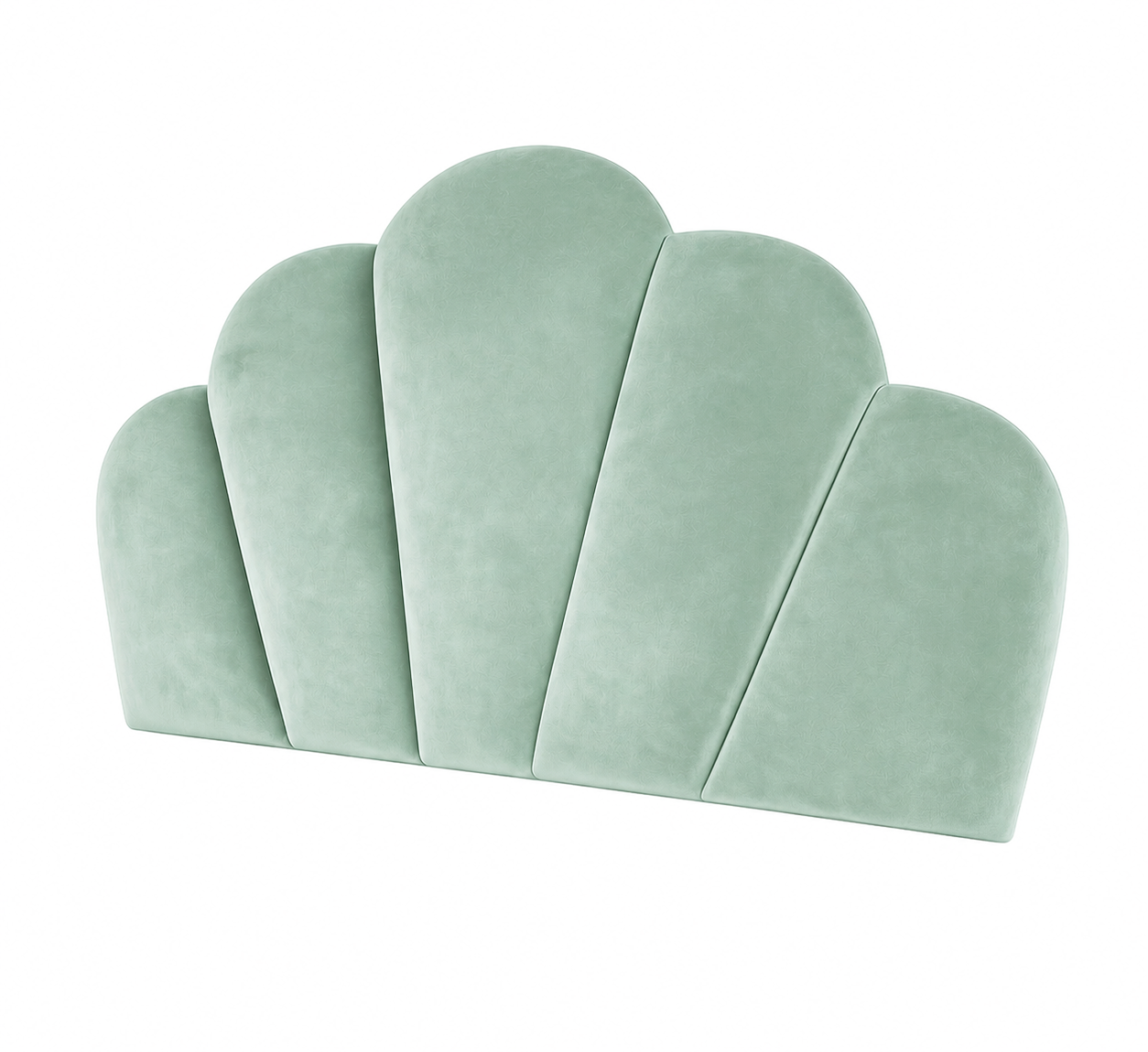 Velvet Shell Upholstered Bedhead