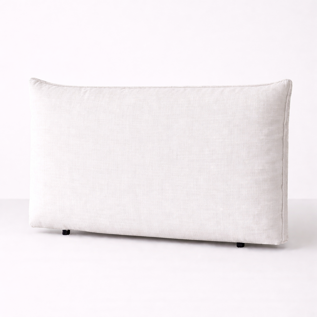 Pillowy Upholstered Slipcover Bedhead