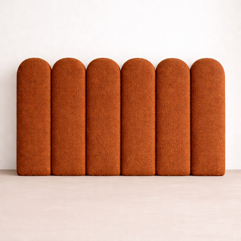 Oscar Boucle Upholstered Bedhead