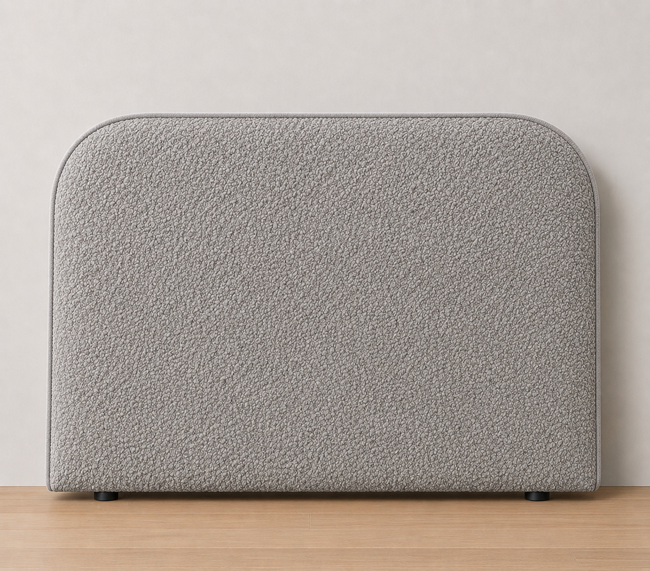 Ovis Piped Boucle Upholstered Bedhead