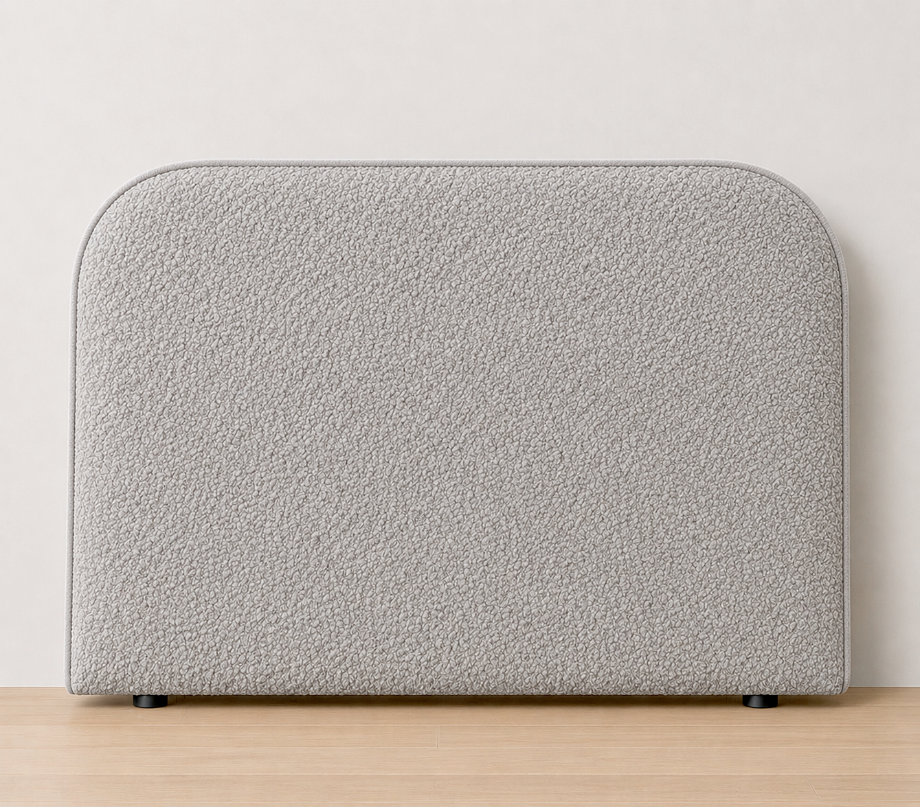 Ovis Piped Boucle Upholstered Bedhead