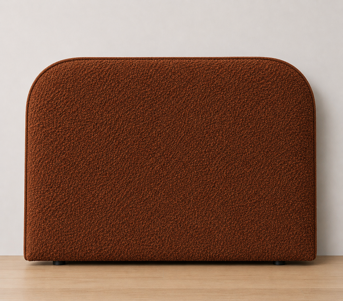 Ovis Piped Boucle Upholstered Bedhead