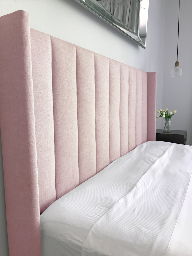 Winton Winged Upholstered Bedhead