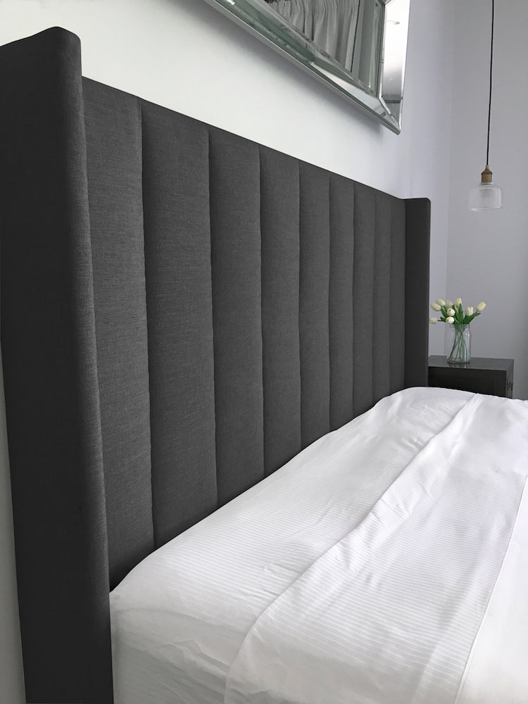 Winton Winged Upholstered Bedhead
