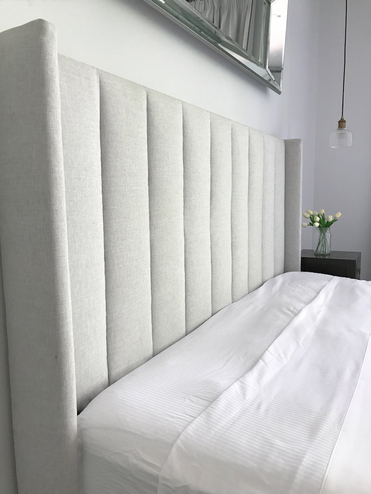 Winton Winged Upholstered Bedhead