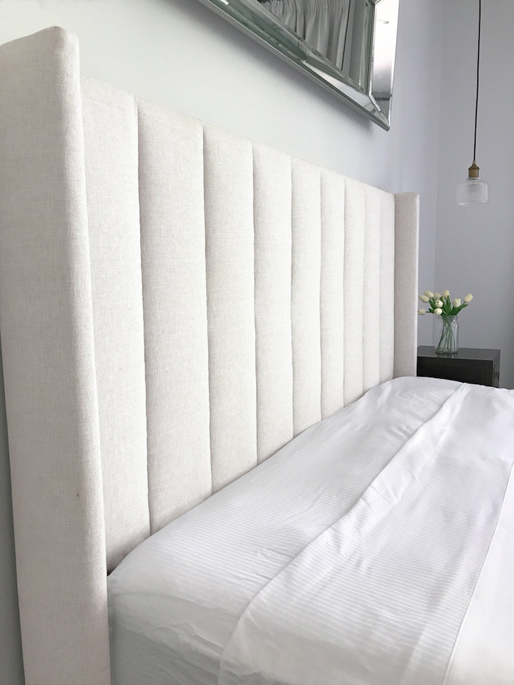 Winton Winged Upholstered Bedhead