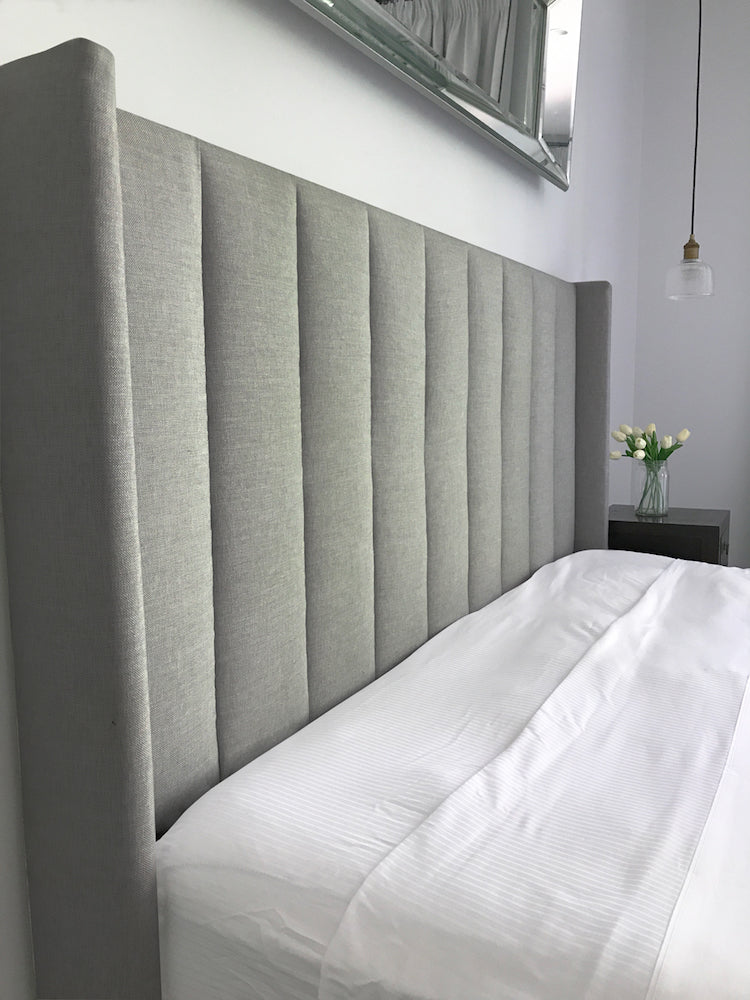 Winton Winged Upholstered Bedhead